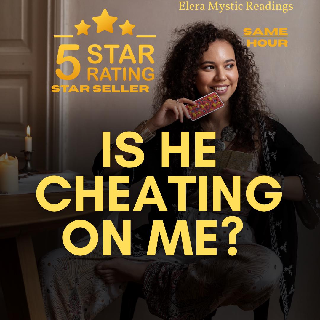 Is He Cheating On Me ? Is She Cheating On Me? Same Hour Psychic Reading, Love Reading, Psychic Reading, Fast Delivery, Fast Tarot Reading