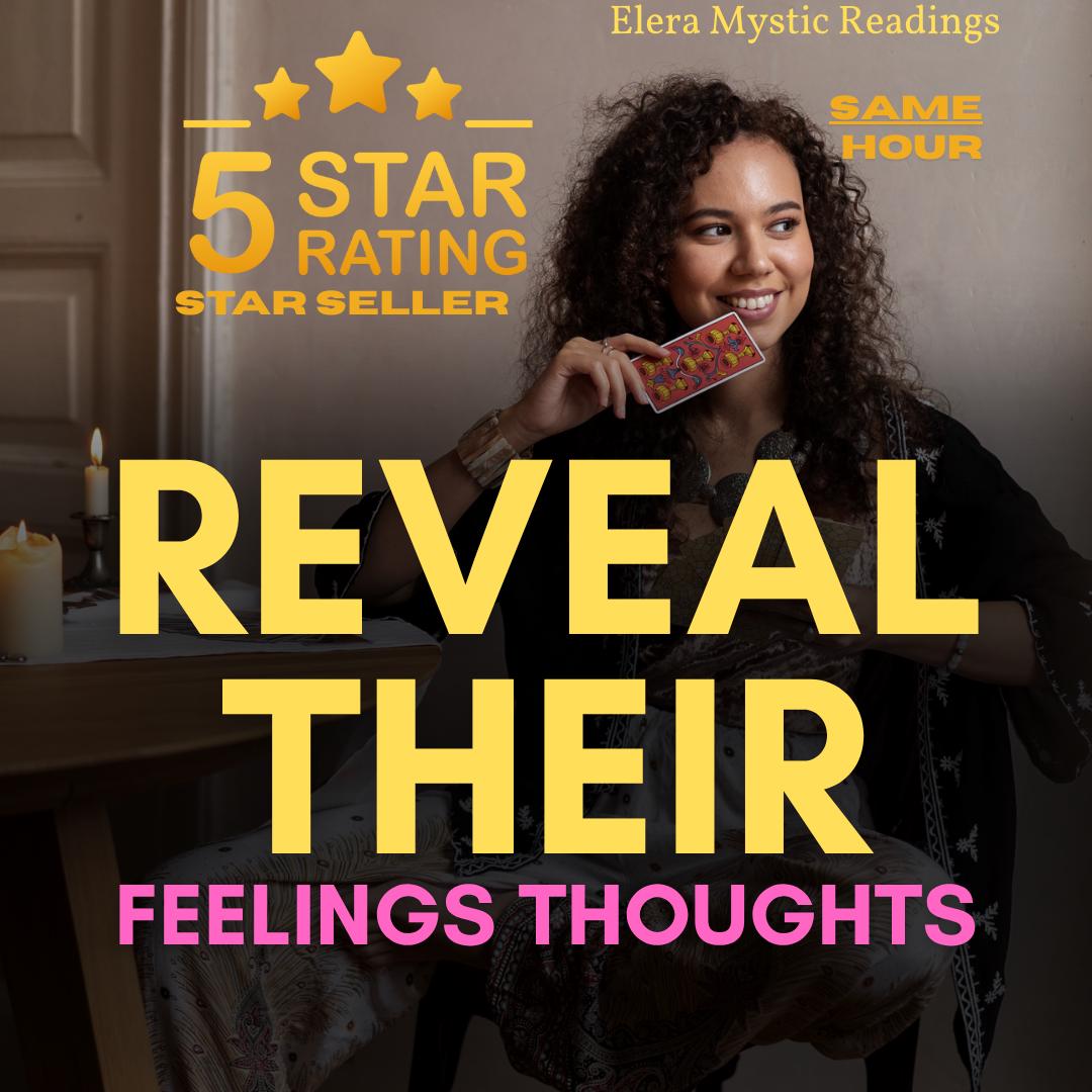 Reveal Their Feelings Thoughts, Telepathy Insights Psychic Love Reading, Telepathy Insights Love Reading, Same Hour Reading Psychic Elena