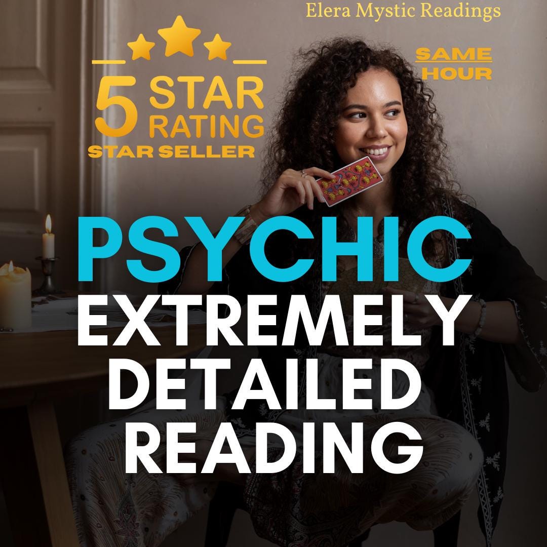 Same Hour Intuitive Insight Psychic Reading, Fast Delivery, Spiritual Message, No Tools, Energy Reading, Relationship Clarity