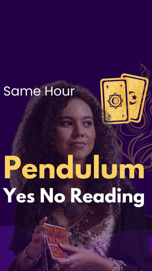 Pendulum Reading | Yes No Oracle Divination | Same Day Psychic Clarity | Tarot & Pendulum Yes No Answers