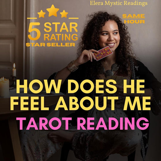 Psychic Love Reading, Quick Tarot Insights, Relationship Guidance, Same Day Reading, How Does He Feel About Me? Love Insights, Tarot Reading
