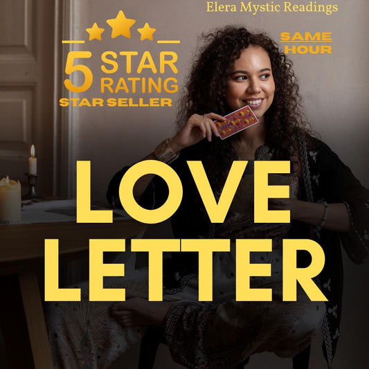 Heartfelt Psychic Love Letter: Messages from Your Person | Channeled Love Insights & Tarot Reading