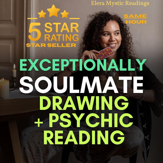 Same Hour Soulmate Drawing & Psychic Reading: Future Husband Sketch | Clairvoyant Insight, No Cards, Accurate Love Reading, Twin Flame Guide